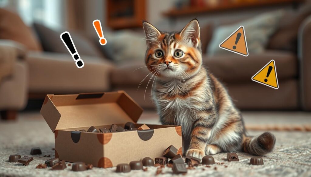 can cats have chocolate​