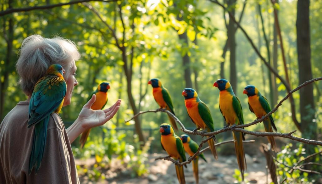 how to teach bird to talk step by step